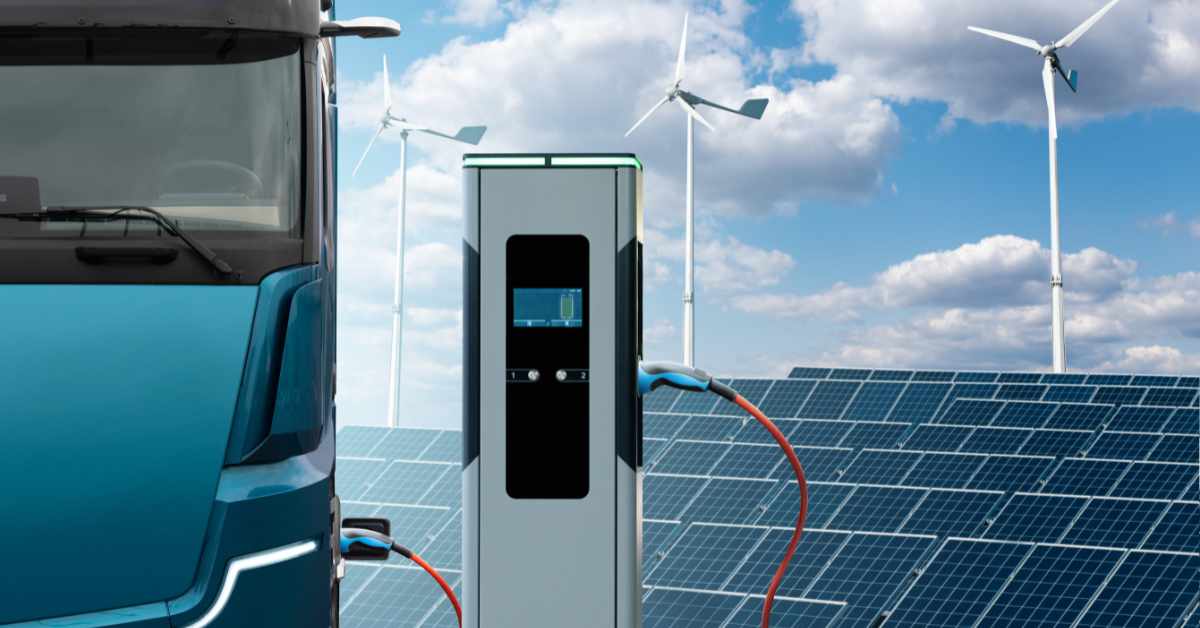 O futuro das estradas com caminhões elétricos