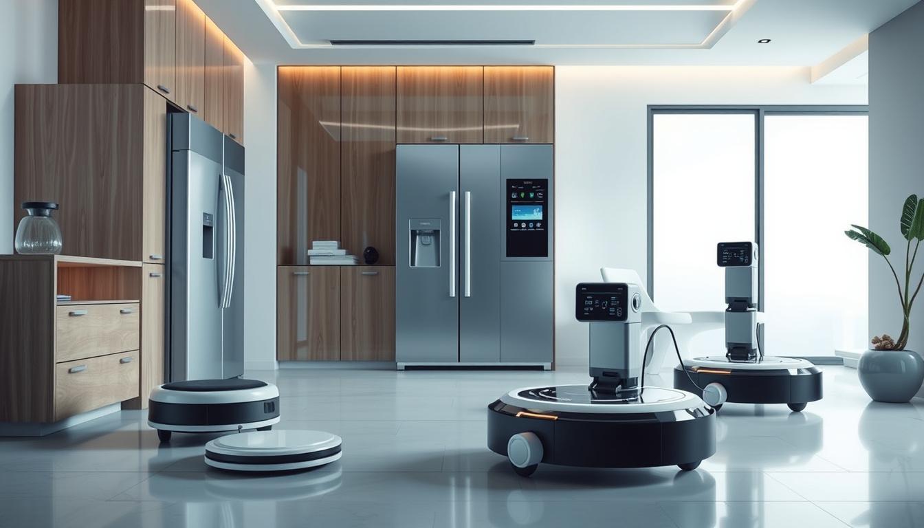 Tecnologia de limpeza autonoma para a casa do futuro